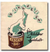 Rezeptheftchen von Nescafe